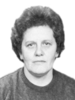 ZORKA Radonje ŽIVALJEVIĆ
rođena Janković