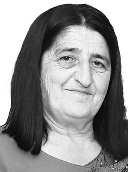SLOBODANKA Milorada KRGOVIĆ
Rođena ĆORIĆ
