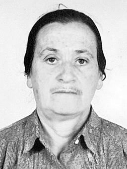 VUKOSAVA Zarije VUKČEVIĆ
rođena Šuškavčević